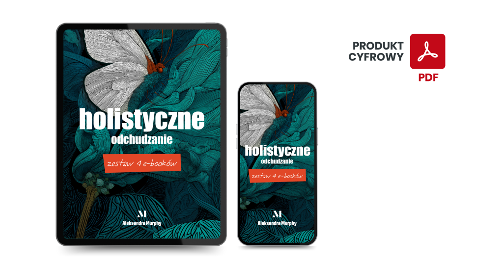 Holistyczne odchudzanie – zestaw 4 e-booków okładka