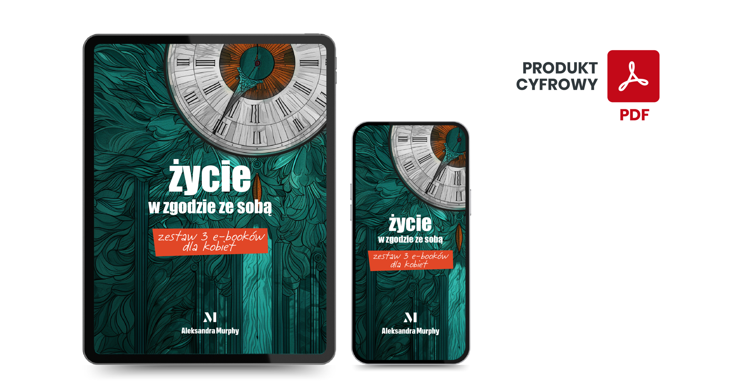 Życie w zgodzie ze sobą – zestaw 3 e-booków dla kobiet